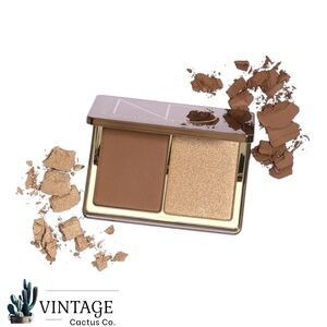NIB NATASHA DENONA Alloy Cheek Duo - Bronzer/Contour/Highlighter Palette